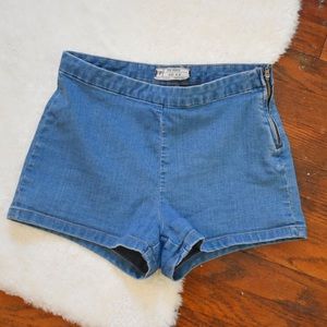 Free People High Waisted Shorts